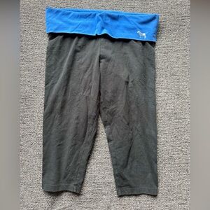 Victoria's Secret Women’s Leggings with Blue Waistband